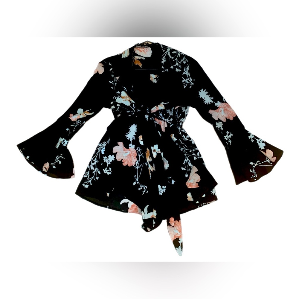 Festival Floral Summer Shorts Onesie